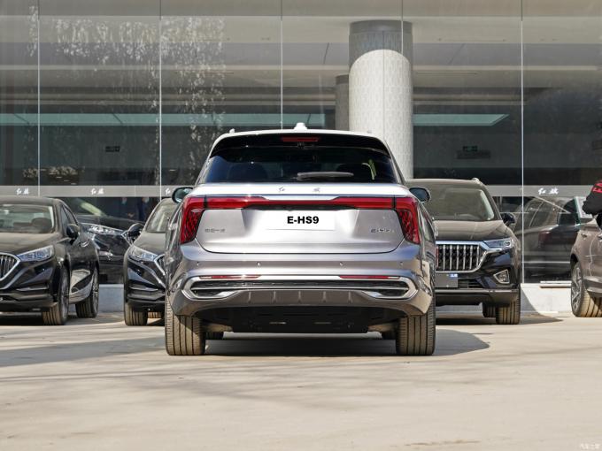 स्टॉक में Hongqi E-Hs9 नई या प्रयुक्त चीनी नई इलेक्ट्रिक कार के साथ 4WD मोटर 6 सीटों 690km Hongqi E-Hs9 2