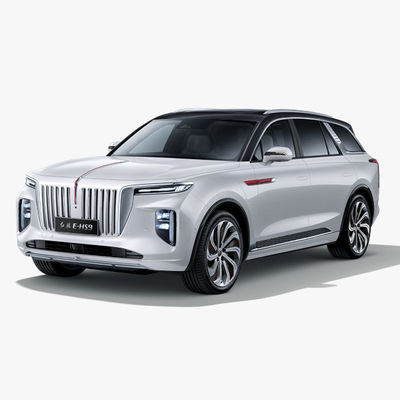 स्टॉक में Hongqi E-Hs9 नई या प्रयुक्त चीनी नई इलेक्ट्रिक कार के साथ 4WD मोटर 6 सीटों 690km Hongqi E-Hs9